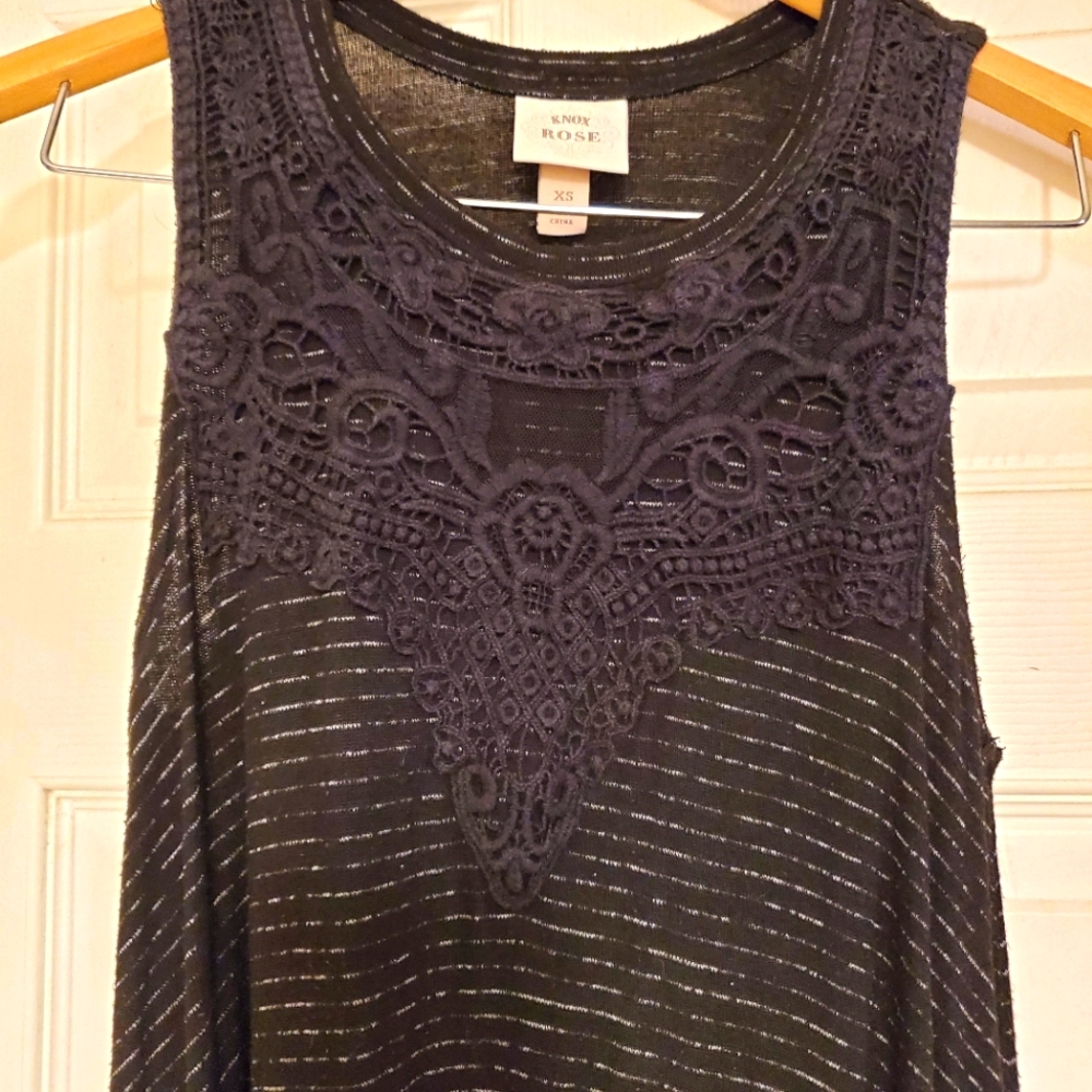 Knox Rose Laced Tank Tops